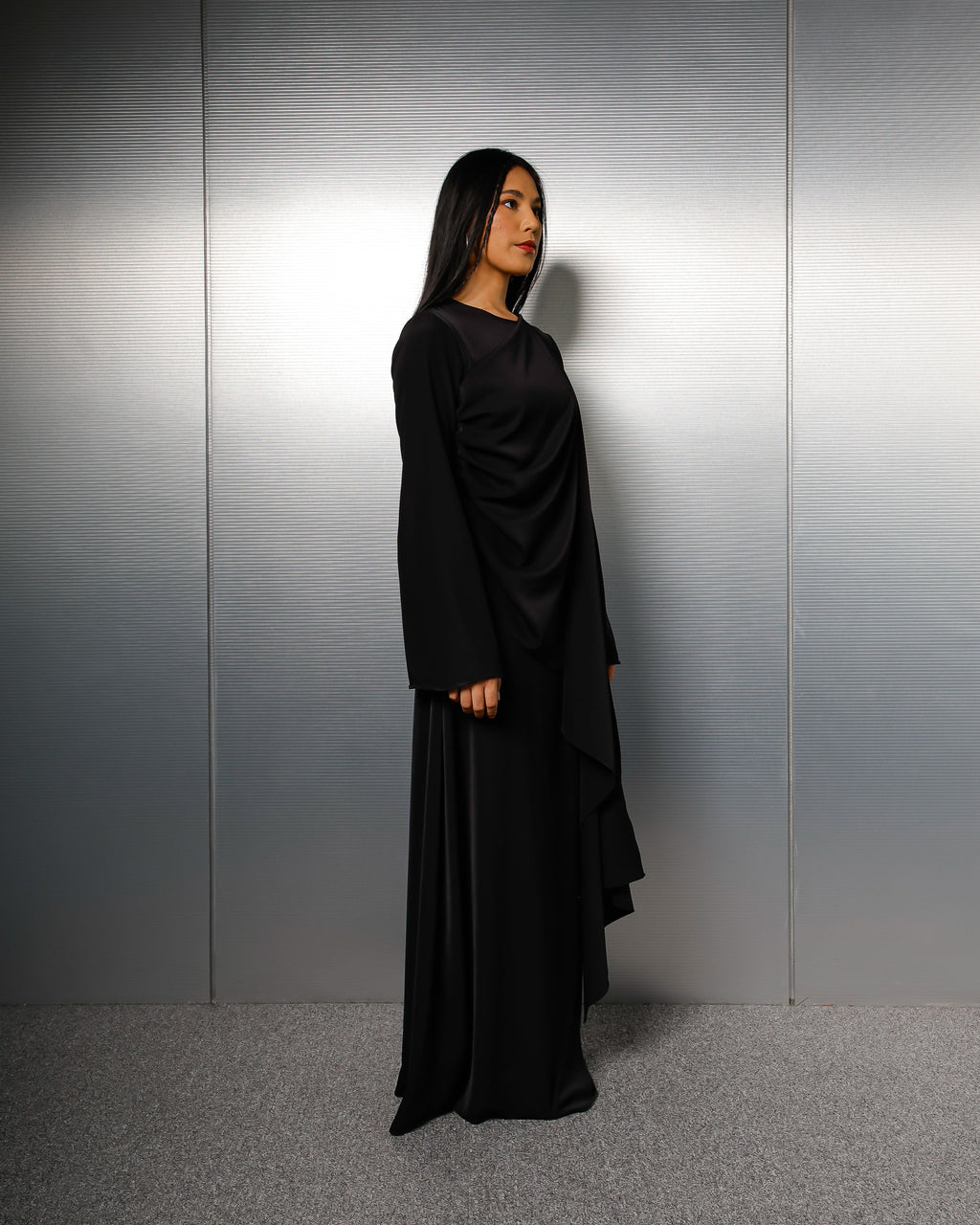 DRAPED DRESS Nahid Studio