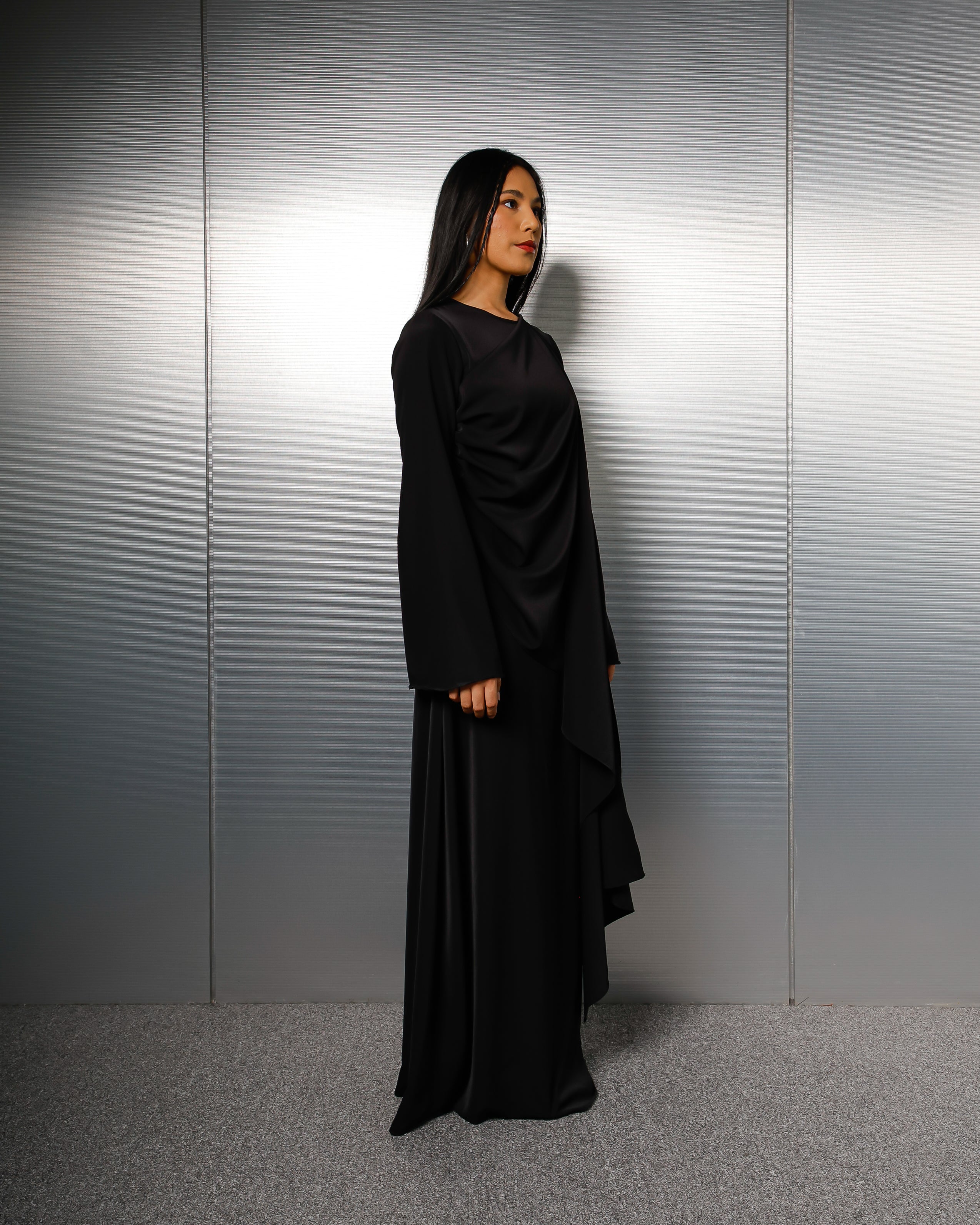 DRAPED DRESS Nahid Studio
