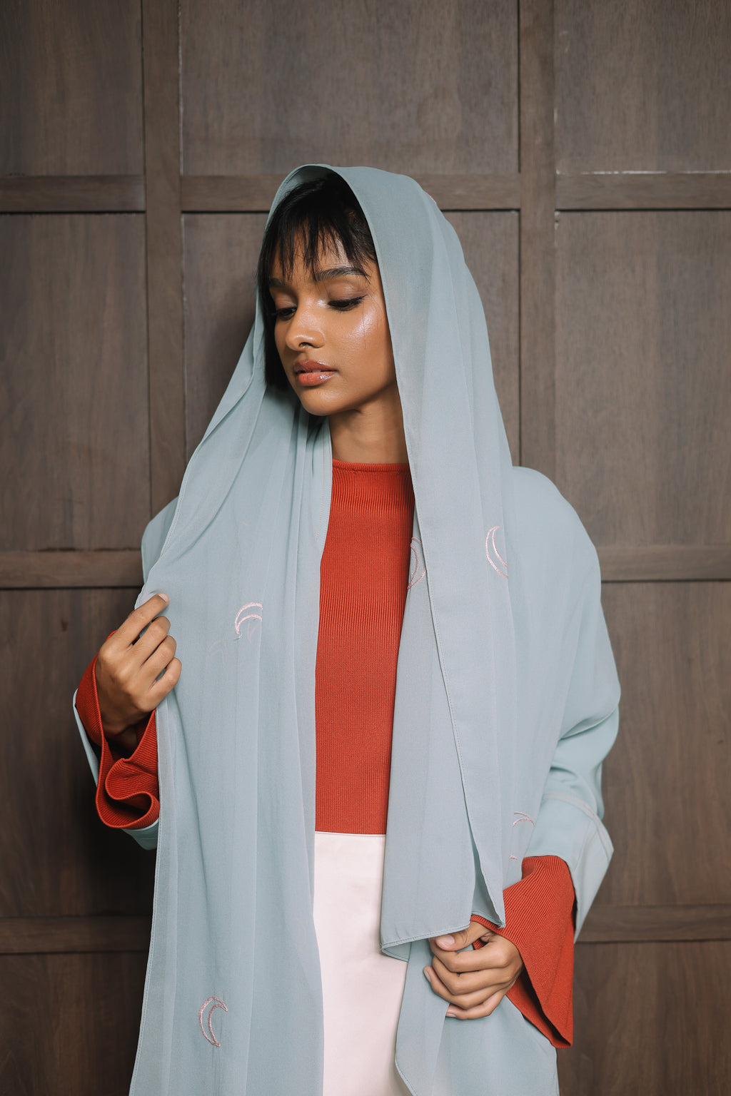 MINA ABAYA IN BLUE