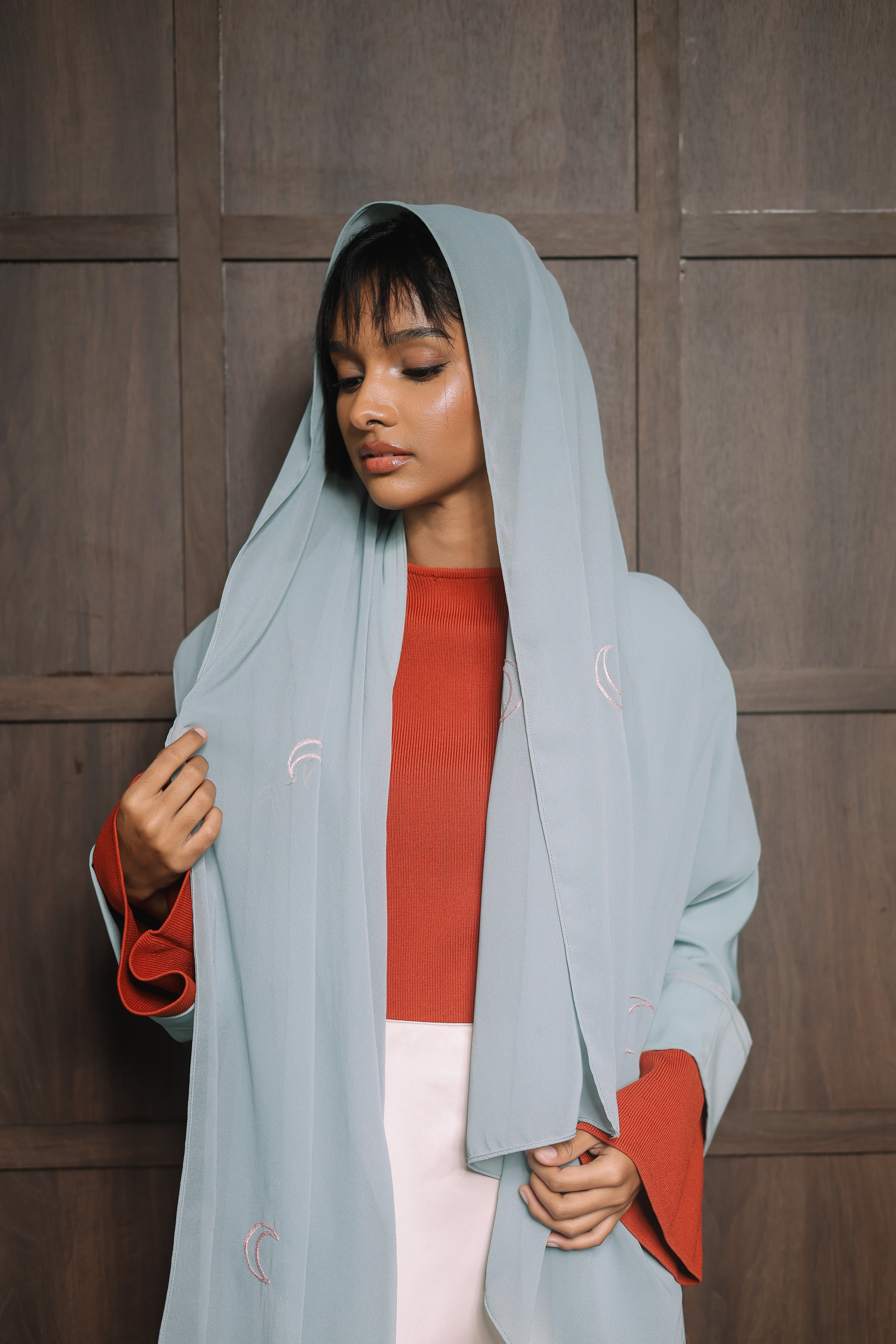 MINA ABAYA IN BLUE