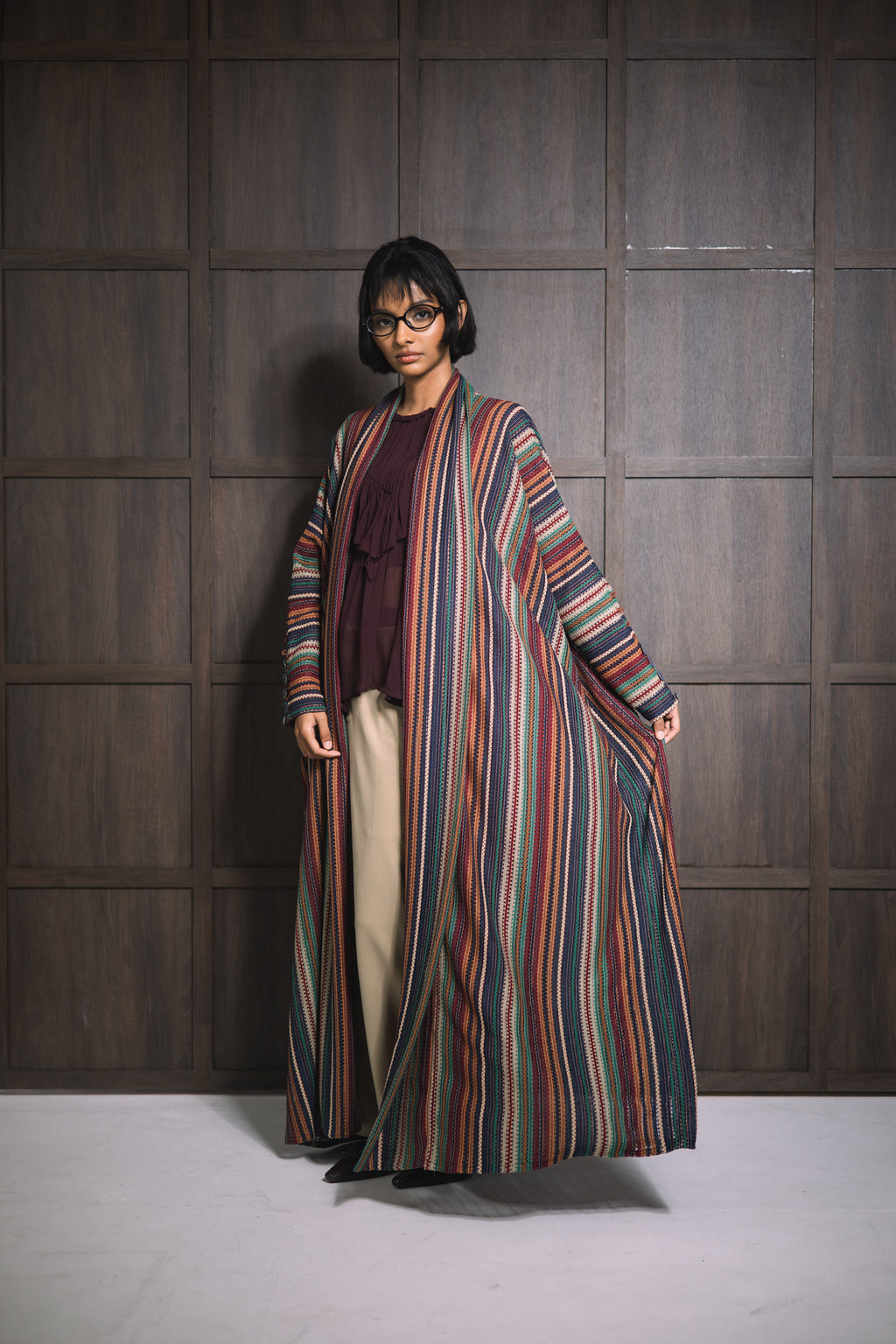 AIZA KNIT ABAYA