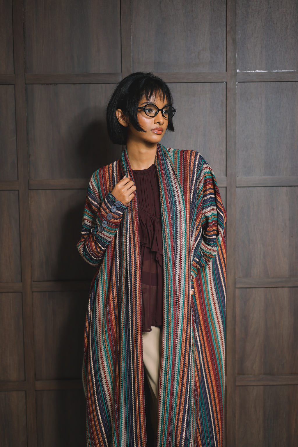 AIZA KNIT ABAYA