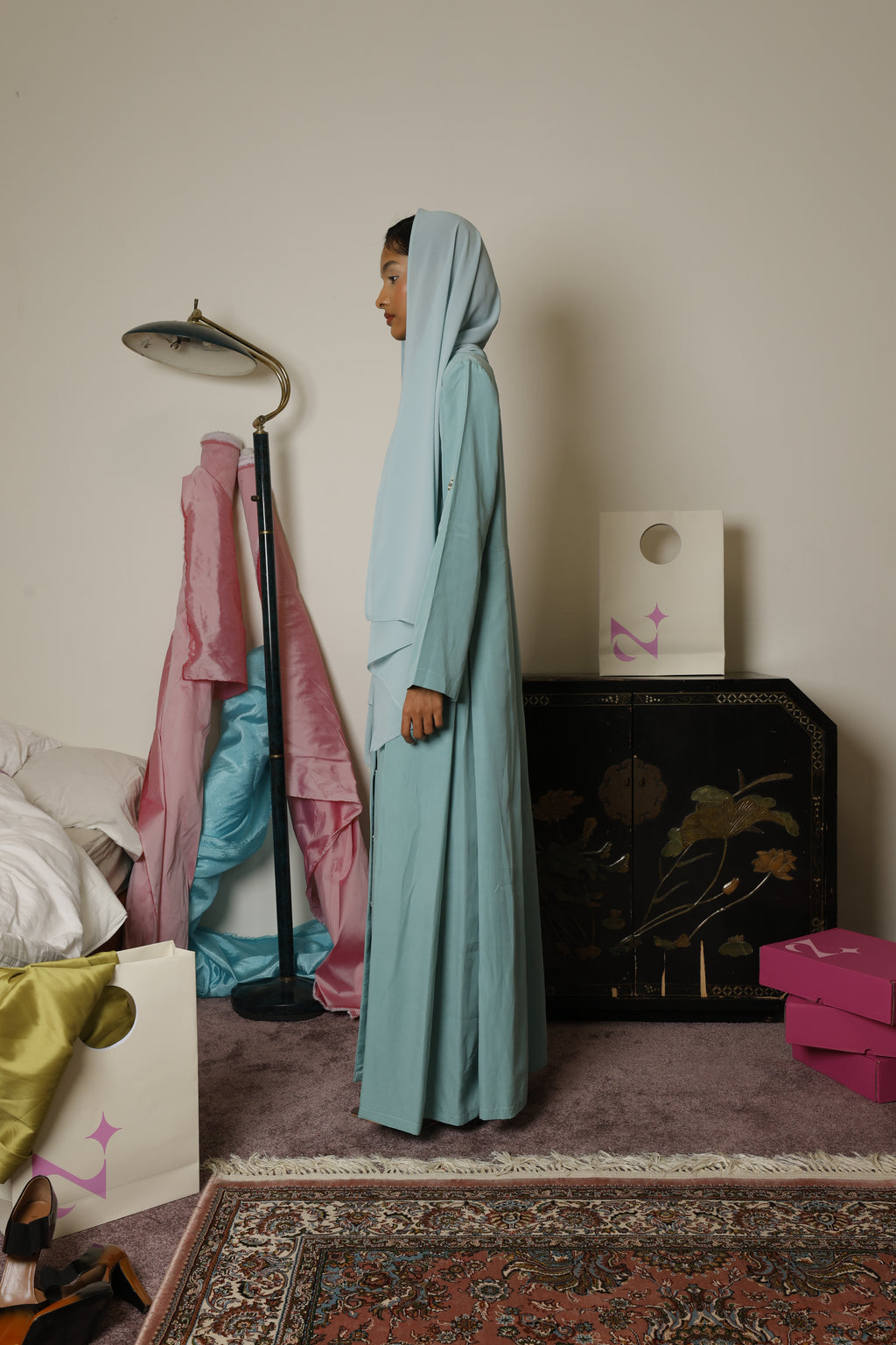 Tala Blue Abaya
