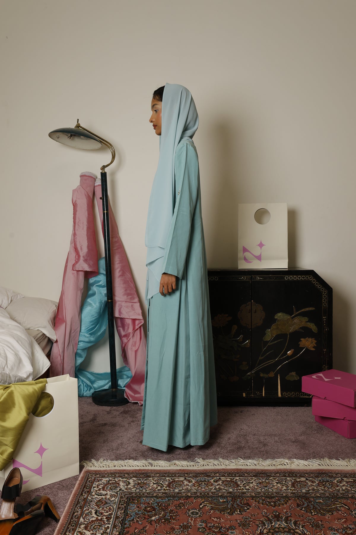 Tala Blue Abaya
